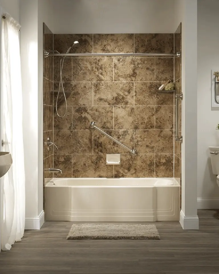 Modern bathroom remodel